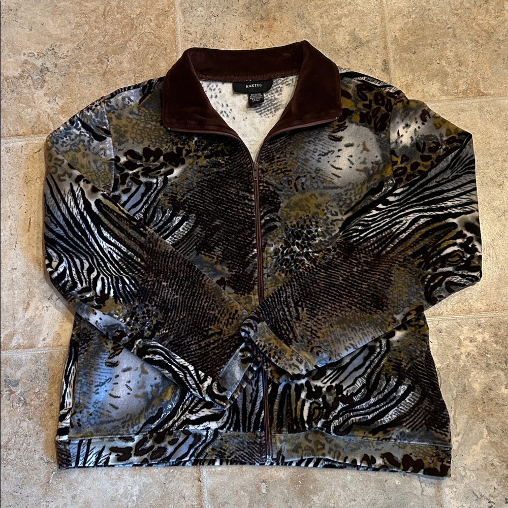 Kaktus Animal Print Jacket